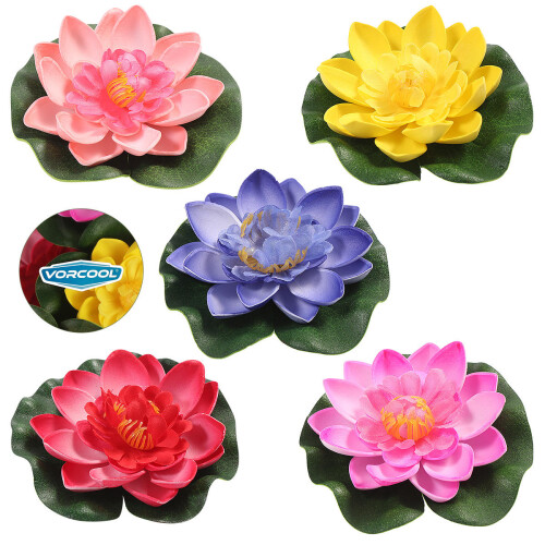 5 Unidades Flor Artificial Eva 10 Cm 1