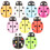 50Pcs Mini Plastic Ladybug Charms Bulk Resin Craft Decorations 7