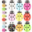 50Pcs Mini Plastic Ladybug Charms Bulk Resin Craft Decorations 2