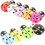 50Pcs Mini Plastic Ladybug Charms Bulk Resin Craft Decorations 4