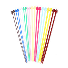 10 Pares De De Tricô Plásticas 25 Cm 2,0 A 6,5 Mm