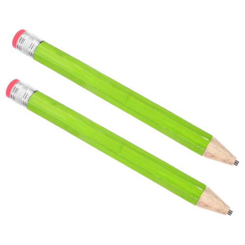 2 Unidades Lápis De 33 Cm Para Desenho, Escrita E