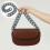 Bolsa De Mão Com Corrente Resina Para Ombro Simples 6