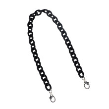 Corrente Acrílico Para Bolsa Tote, 60 Cm, Fecho Metálico