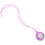 1 Relógio Redondo De Silicone Com Gancho ( ) 8