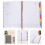 English Notebook Planner 2024 Monthly Daily Bloco Escritório 3