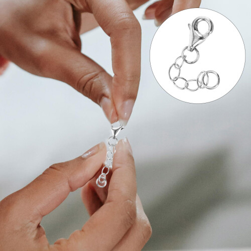 Corrente Extensora Para Colar E Pulseira Com Fecho 2