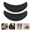 2Pcs Almofada Pescoço Xampu, Suporte Espuma Borracha, Preto 9