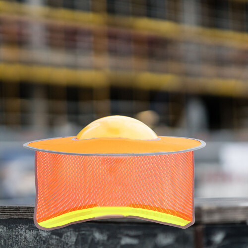 Solar Frontal Para Pescoço E Capacete De Segurança 2