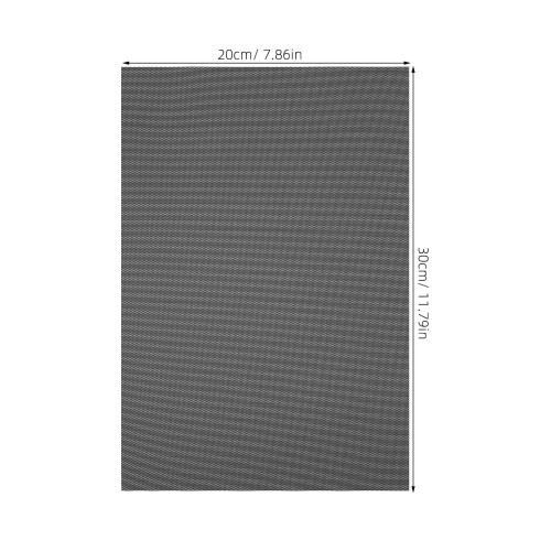 Waterproof Printable PVC Fursuit Eye Mesh Sheets Black 1