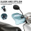 Par De Protetores De Mão Para Motocicleta Com Suporte E Pára- 6