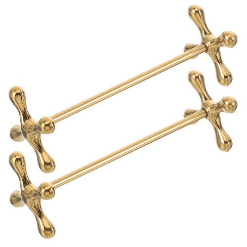 2Stk Praktischer Essstäbchenhalter Gold Für & Büro