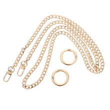 Cross Body Bag Strap Handbag Replacement Chain With Clasp 120Cm