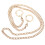 Cross Body Bag Strap Handbag Replacement Chain With Clasp 120Cm 3