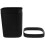 Small Plastic Trash Can Black 1set 11.4x9.1x8.9in 6