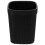 Small Plastic Trash Can Black 1set 11.4x9.1x8.9in 4