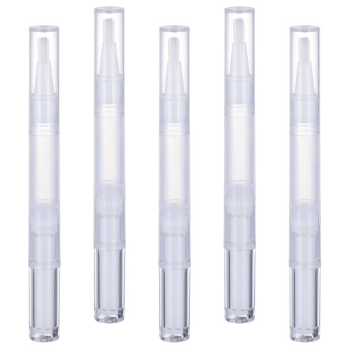 5St 3 Ml Nageloljepennar Med Borstspets