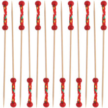 100Pcs Engångs Fruktpinnar Cocktail Dryckespinnar Fester Hembar