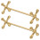 2St Chopsticks Rests Av Rostfritt För Sked 11