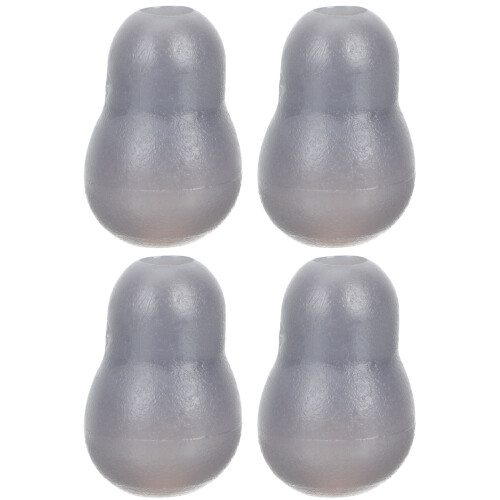 4Pcs Stetoskop Örondelar Tätande Utbytbara Örontipps Grå