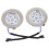 2Pièces Ampoules LED Pour Cuisson Design Argenté Verre ABS 1