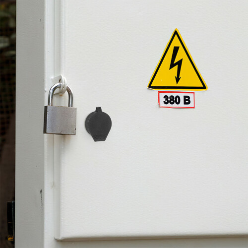 8Pcs Vattentäta Lockluckor För Nyckelpanel Låshålslock Elskåp 2