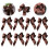 20 Stuks Polyester Lint Vlecht Voor Geschenken Accessoire 6