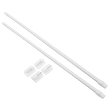 Set Utvikbar Duschgardinsstav Justerbar 40-70 Cm