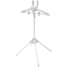 Ironing Steamer Bracket Klädhängare Teleskopisk Fällbar Torkställ