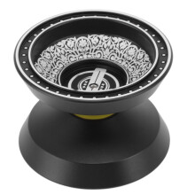 Black Responsive Yoyo for Beginners Stylish Player Toy with Spare String Gift