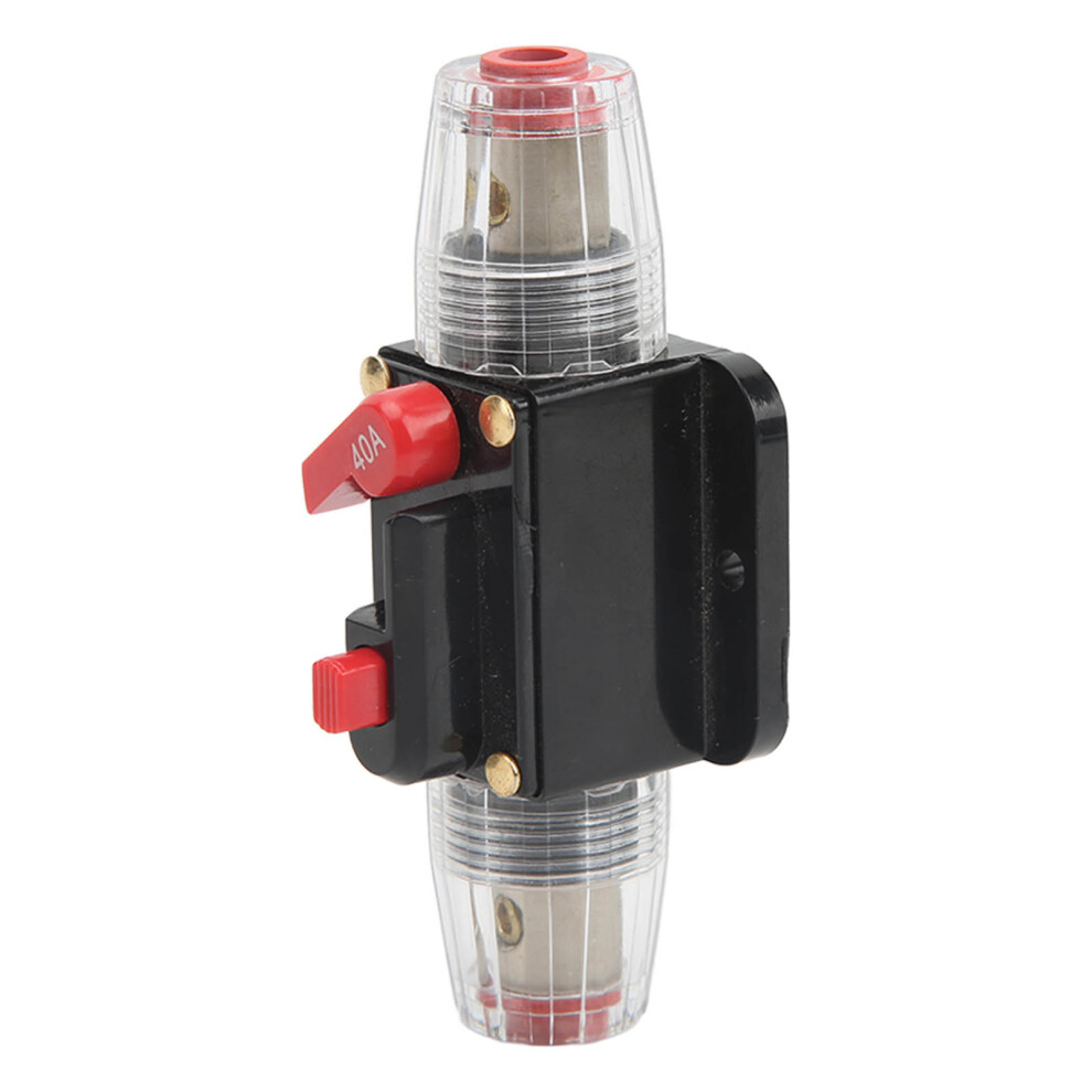 Inline Circuit Breaker Fuse Holder 40A 12Vâ48V For Car Audio Marine Rv Truck 4951357273707