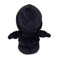 Schwarzer Anime-Spielzeug Plüschfigur 25 cm Flauschige Puppe Sammlerstück Dekoratives Geschenk