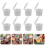 Juego De 200 Descartables Transparentes Para Salsa 4