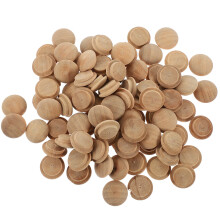 100 Unidades Tapones De Madera Para Orificios De Tornillo En