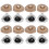 20 Unidades Ojos De Para Coser Accesorios Para 1
