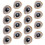 20 Unidades Ojos De Para Coser Accesorios Para 6