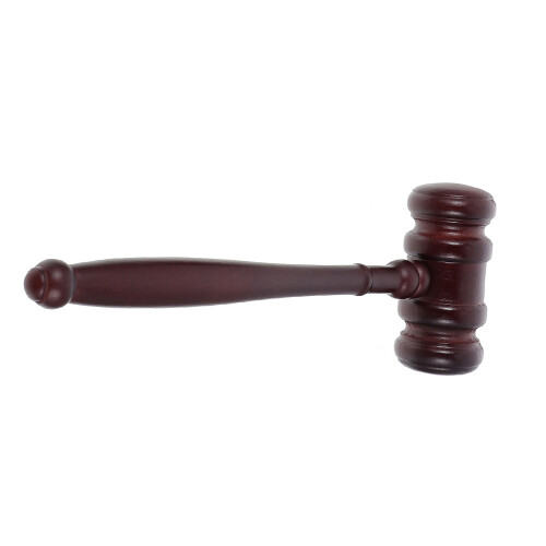Martillo Madera Juez Judicial