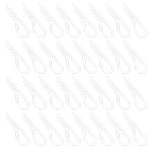 200 Unidades Clip De Plástico, Pinza Para Ropa Y Camisas