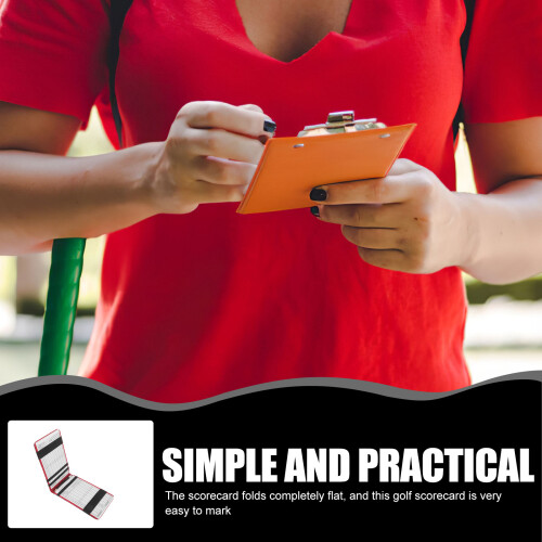 Carnet De Marque Pour Golfs Portable De Saisie De Score 2