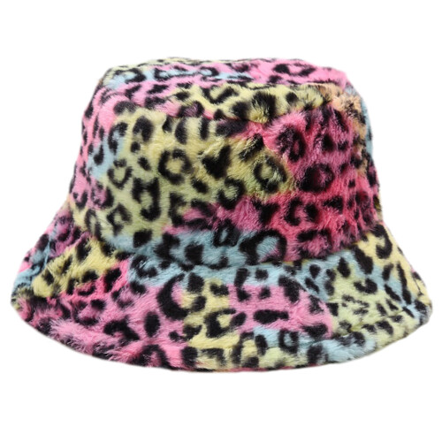 1 Pezzo Cappello A Leopardata Inverno 1