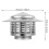 Capuchon Acier Inoxydable Pour , Abri Conduit, Pare- 11