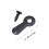 100Pcs Kit Preto Pendurar Para Molduras De Com Pregos 2