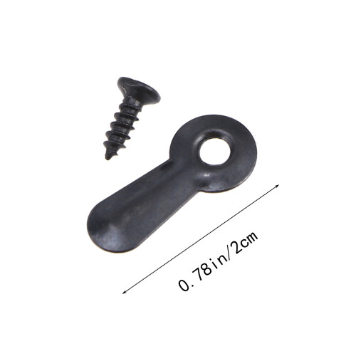 100Pcs Kit Preto Pendurar Para Molduras De Com Pregos 1