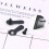100Pcs Kit Preto Pendurar Para Molduras De Com Pregos 5