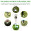Outil De Réparation Divot Pour Golf En Alliage De Zinc 6