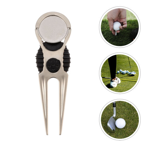 Outil De Réparation Divot Pour Golf En Alliage De Zinc 1