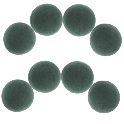 8 Pezzi In Schiuma 9 Cm Per Composizioni E Bouquet