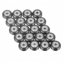 12 5 Mm Plastic Ronde Wielpoelie Met Lagerschijf Voor 3D-Printer