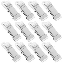 12 Pezzi Mini In Metallo Per Foto Fascicoli