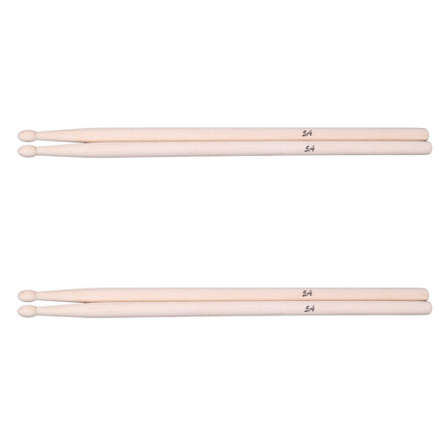 2 Paia Bacchette In Legno 5A Per Esercitazione